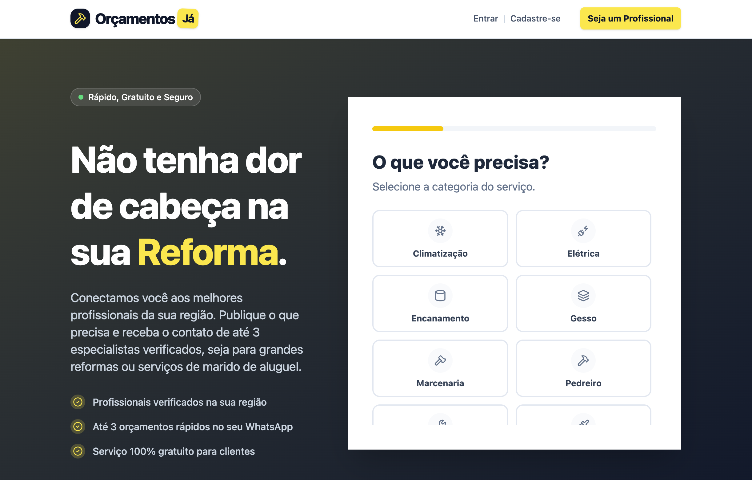 Orçamentos Já